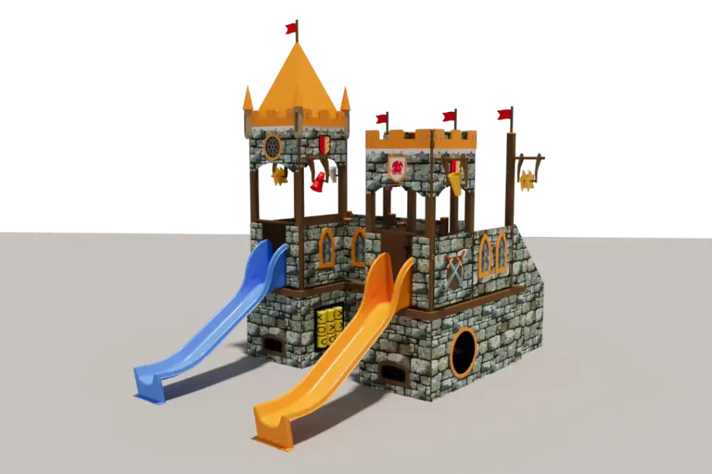 Eleven Water Play Structure (2 towers)