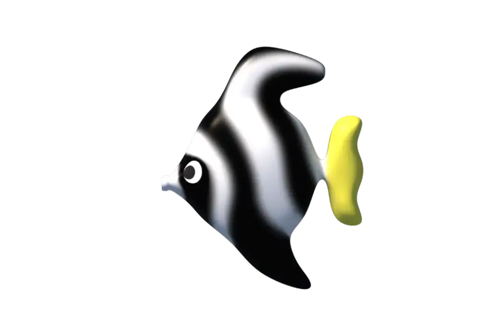 Fish 2 Wall-Mounted Waterspout