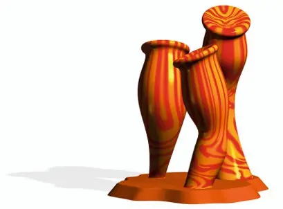 Korall 07 óriás vízköpő