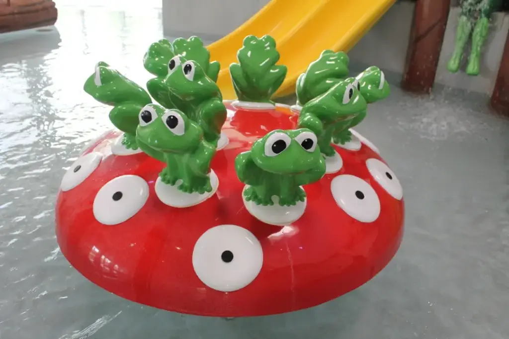 SplashRoulette - Frogs on a Mushroom