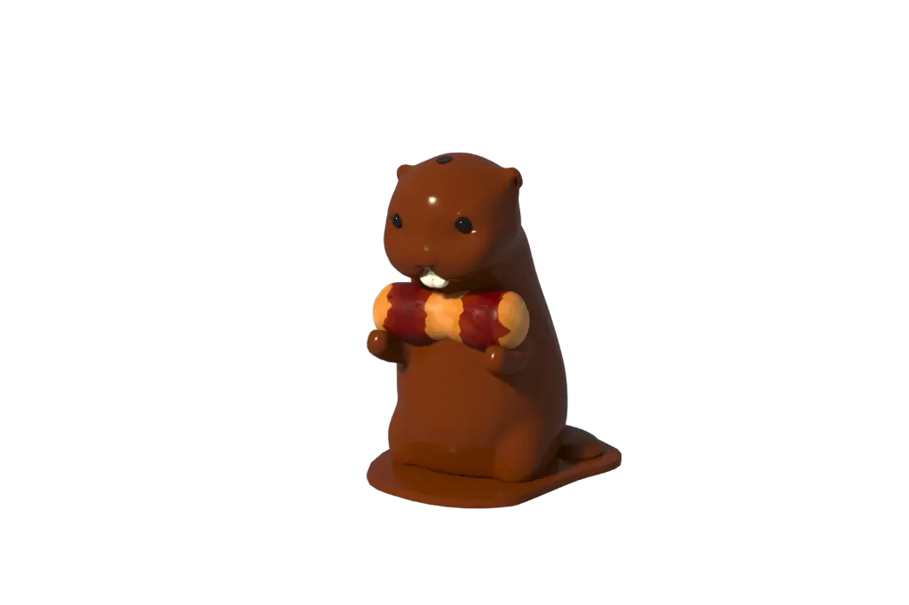 Baby Beaver Waterspout